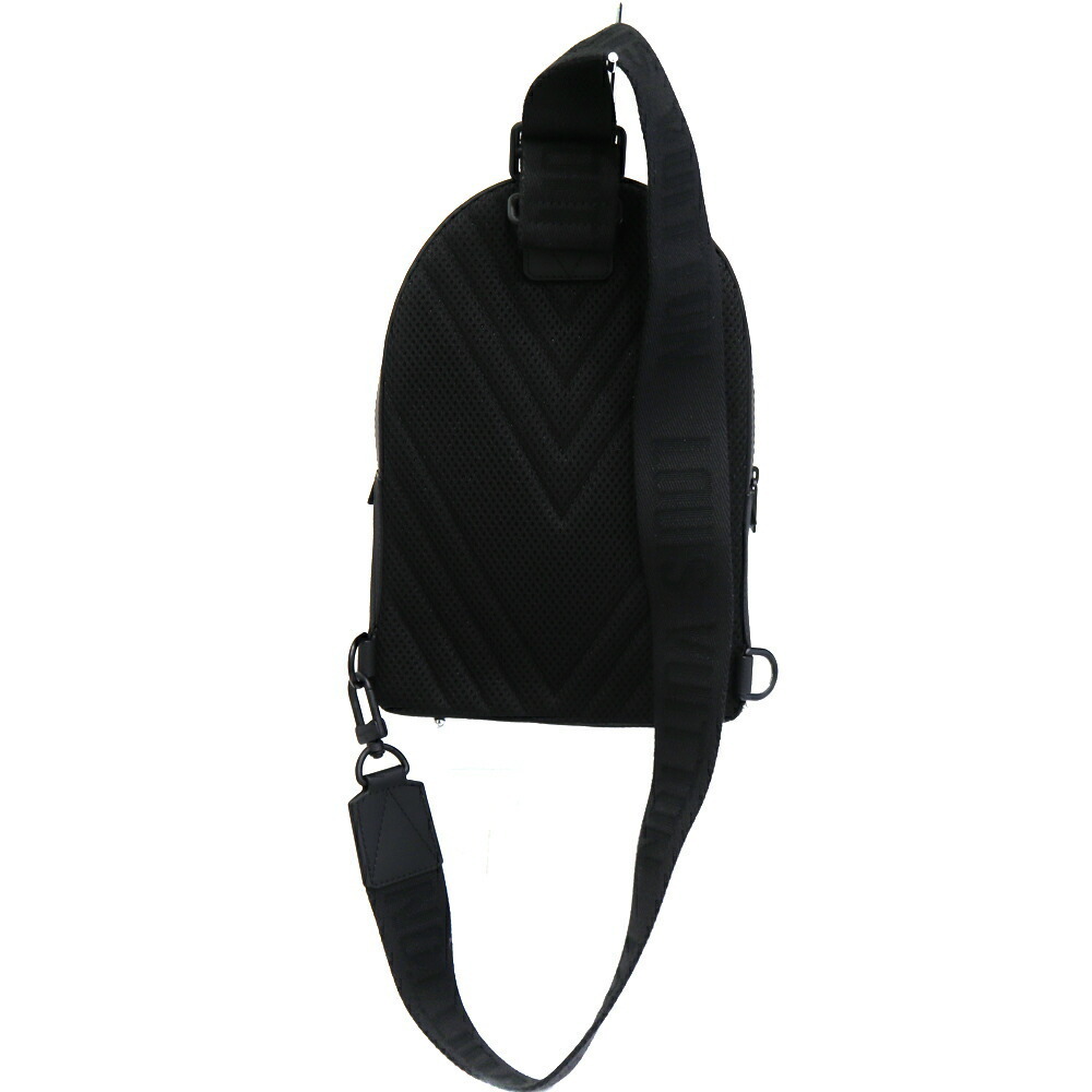Louis Vuitton Black Pilot Bag Sling